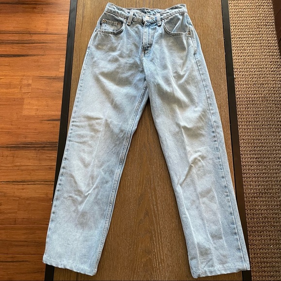 Ralph Lauren Pants - Beautiful  vintage 90s Ralph Lauren Denim Jeans XS, lightly distressed